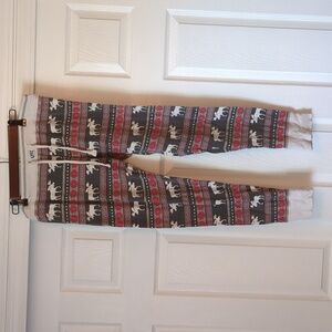 Cozy pajama pants - Moose/Winter